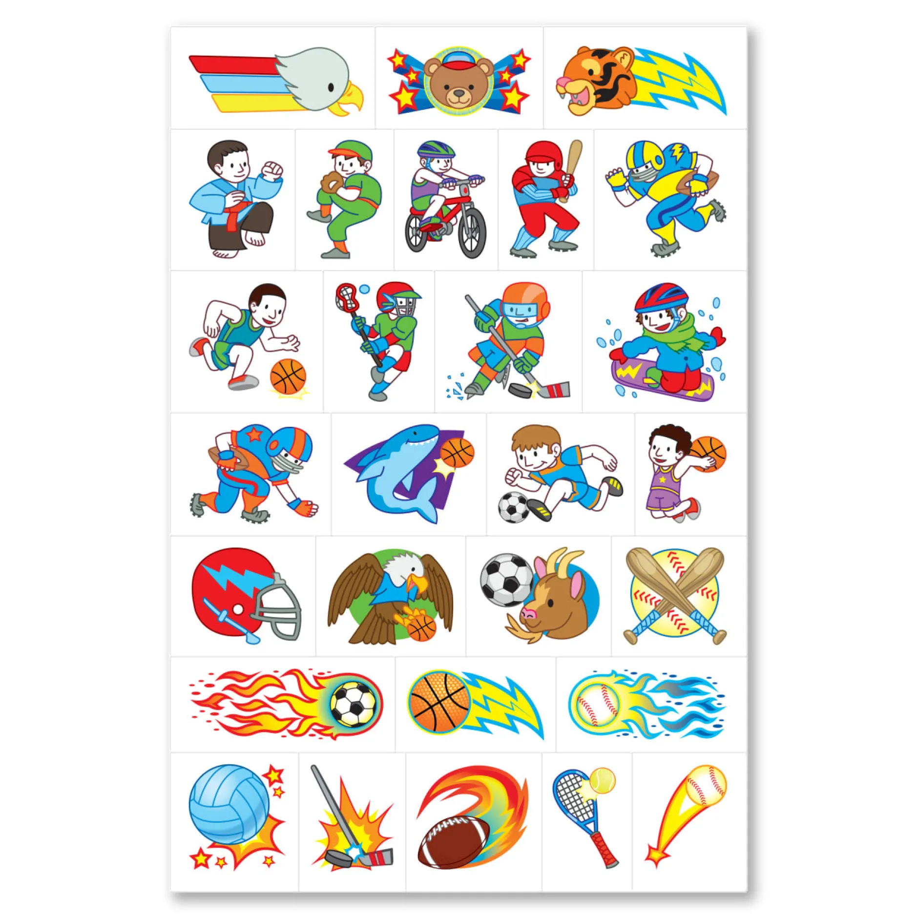Activity Books>Melissa & Doug My First Temporary Tattoos: 100+ Kid-Friendly Tattoos - Adventure, Creatures, Sports, and More