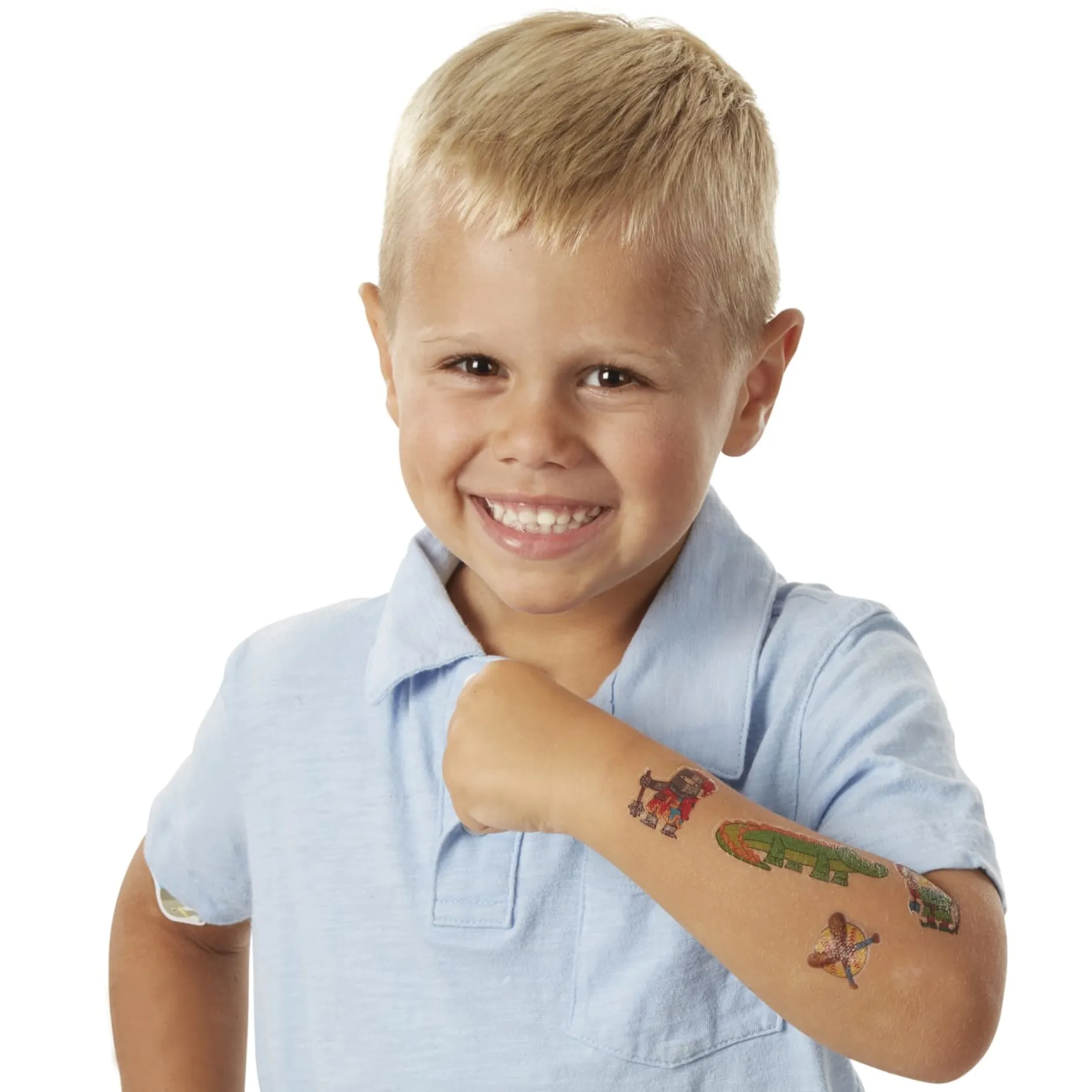 Activity Books>Melissa & Doug My First Temporary Tattoos: 100+ Kid-Friendly Tattoos - Adventure, Creatures, Sports, and More