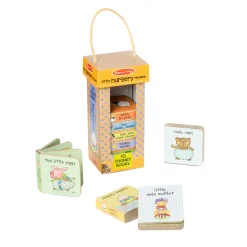 Books>Melissa & Doug Natural Play Book Tower: Little Nursery Books