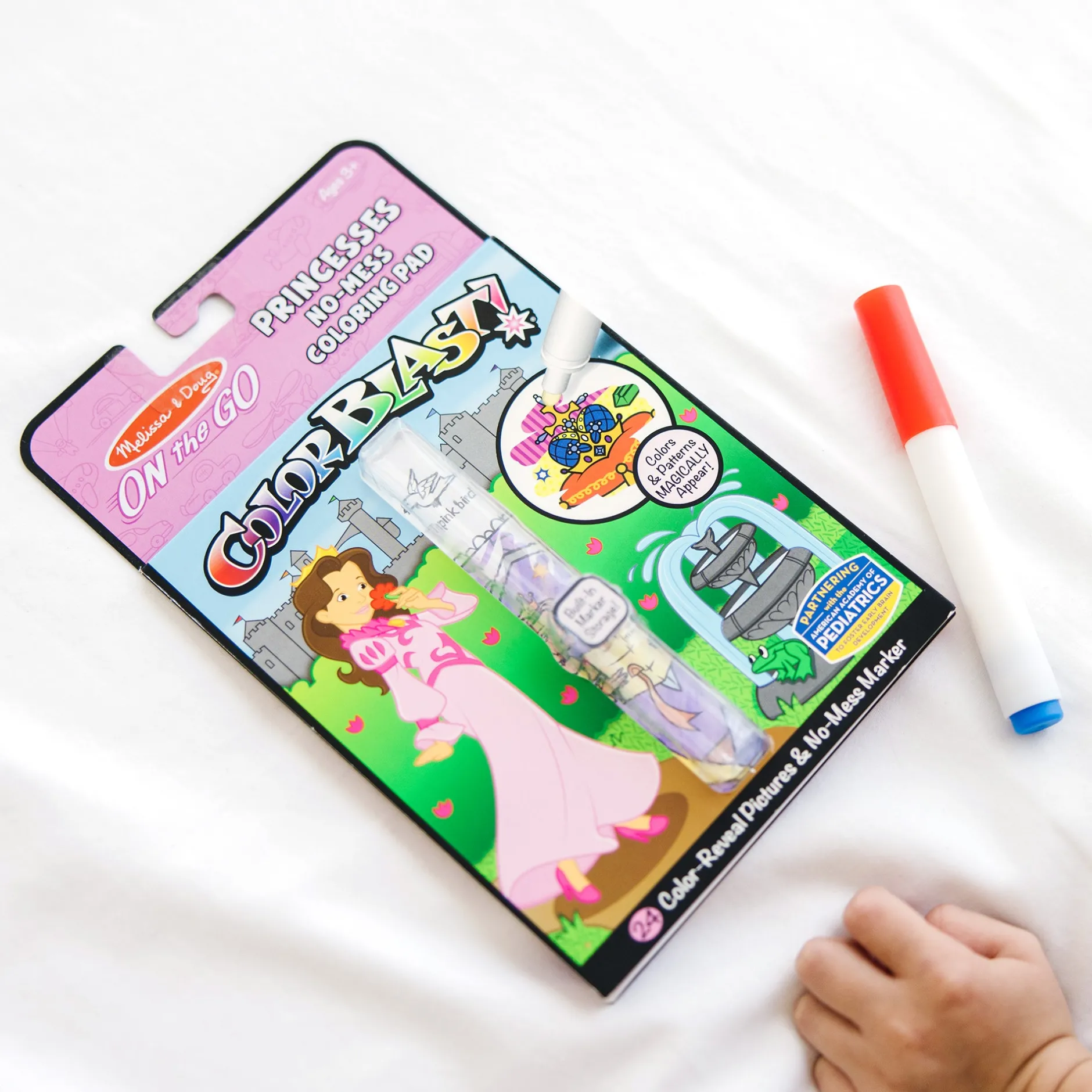 Activity Books>Melissa & Doug On the Go™ ColorBlast Color Reveal Pad – Princess