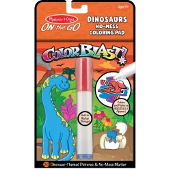 Activity Books>Melissa & Doug On the Go™ ColorBlast Color Reveal Pad – Dinosaur