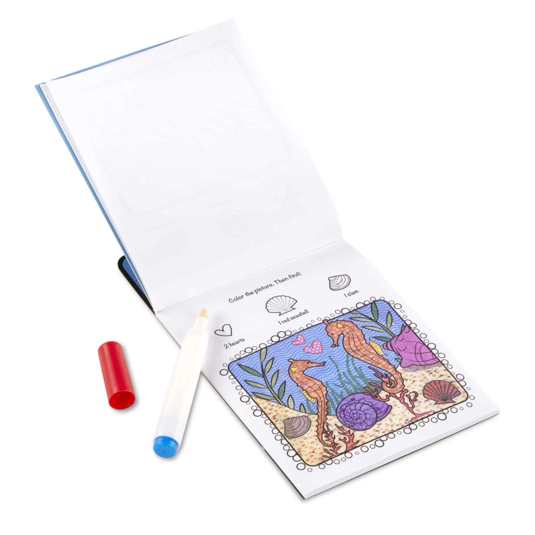 Activity Books>Melissa & Doug On the Go™ ColorBlast Color Reveal Pad – Sea Life