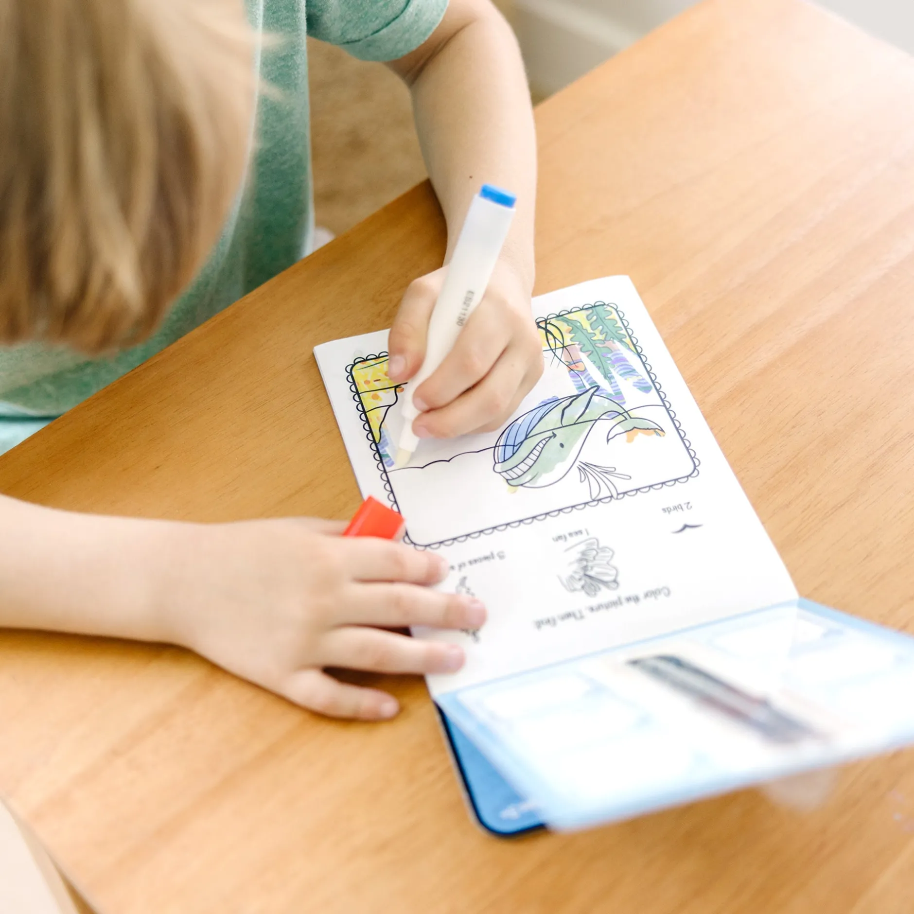 Activity Books>Melissa & Doug On the Go™ ColorBlast Color Reveal Pad – Sea Life
