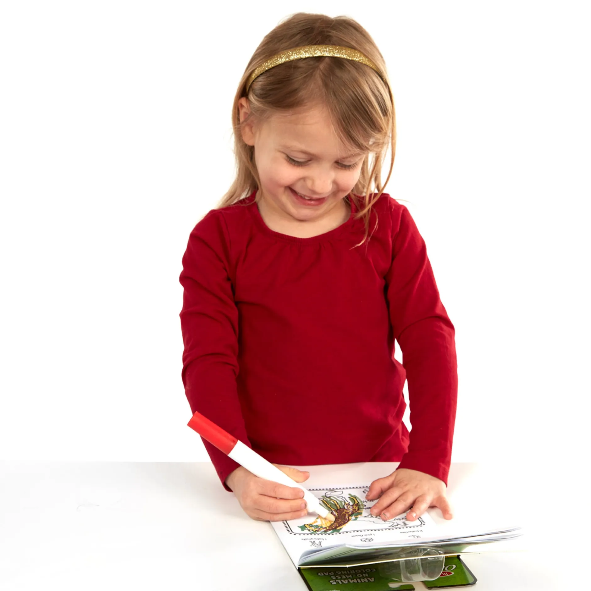 Activity Books>Melissa & Doug On the Go Colorblast No Mess Coloring Pad -Animals