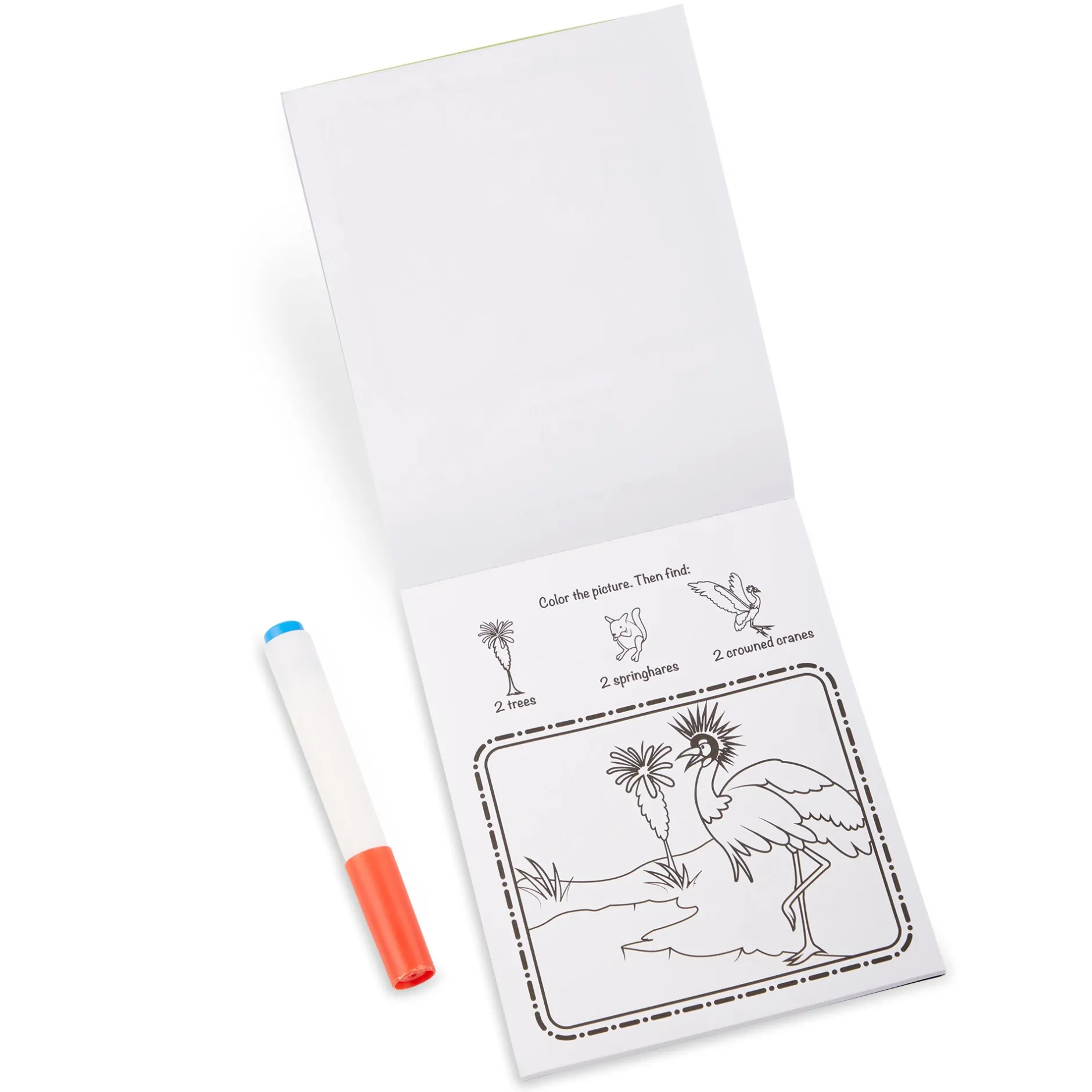Activity Books>Melissa & Doug On the Go ColorBlast No Mess Coloring Pad - Safari