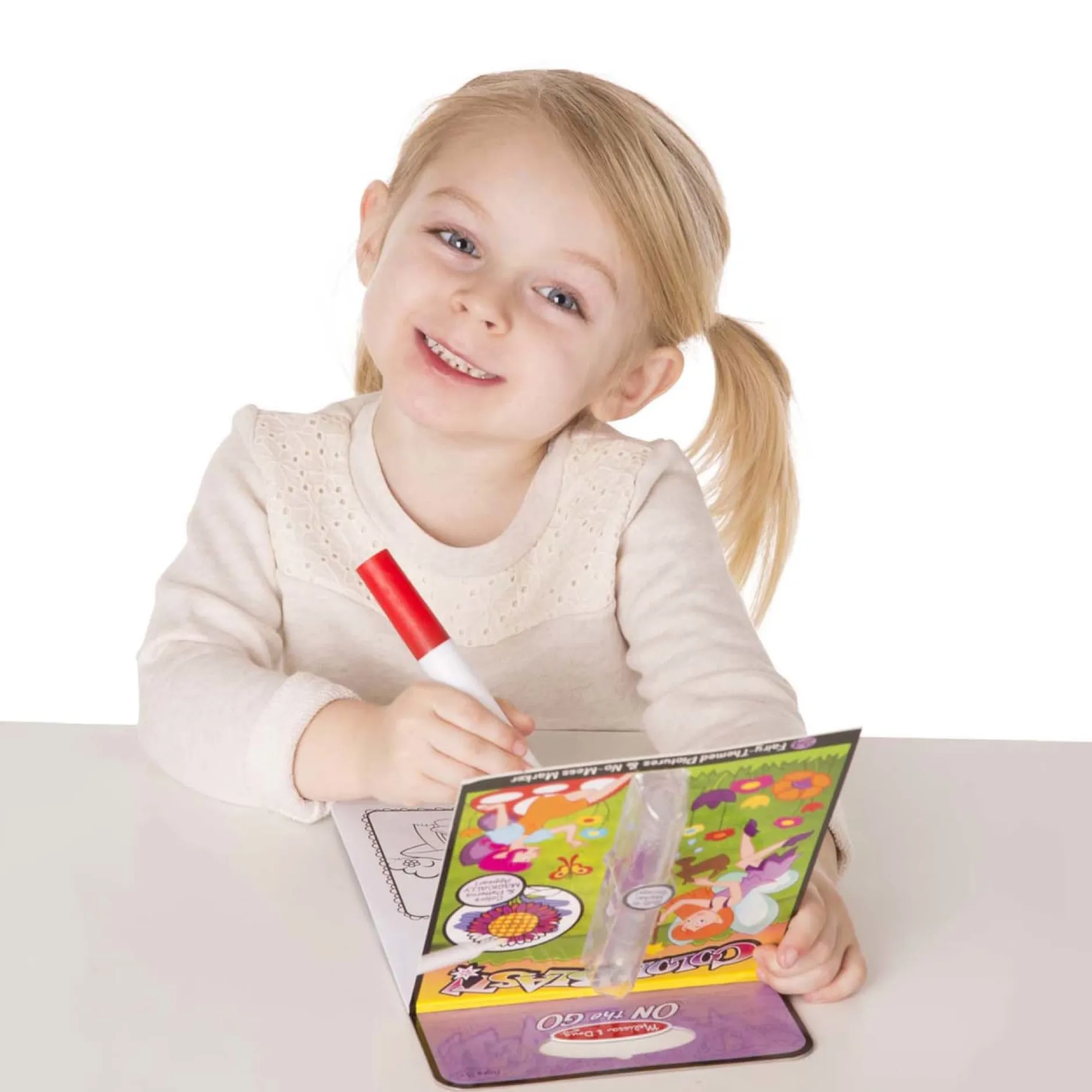 Activity Books>Melissa & Doug On the Go ColorBlast No-Mess Coloring Pad - Fairies