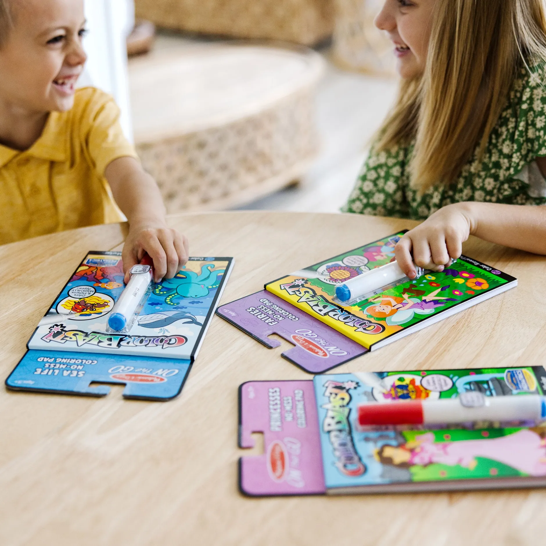Activity Books>Melissa & Doug On the Go™ ColorBlast 3-Pack: Fairy, Princess, Sea Life