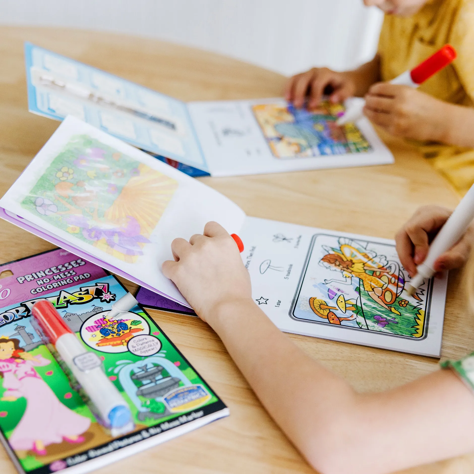 Activity Books>Melissa & Doug On the Go™ ColorBlast 3-Pack: Fairy, Princess, Sea Life