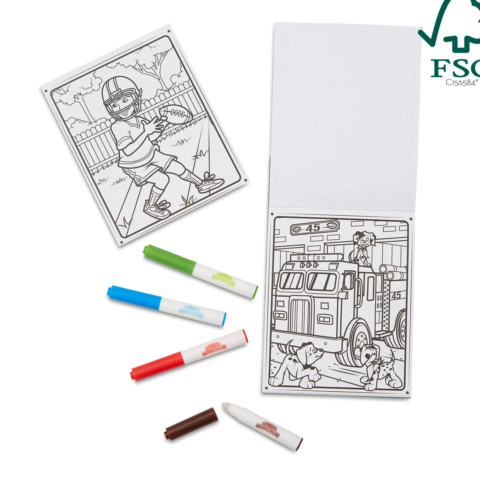Activity Books>Melissa & Doug On The Go Magicolor Coloring Pad - Adventure