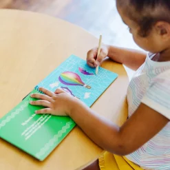 Activity Books>Melissa & Doug On the Go Scratch Art Picture Reveal Pad - Favorite Things