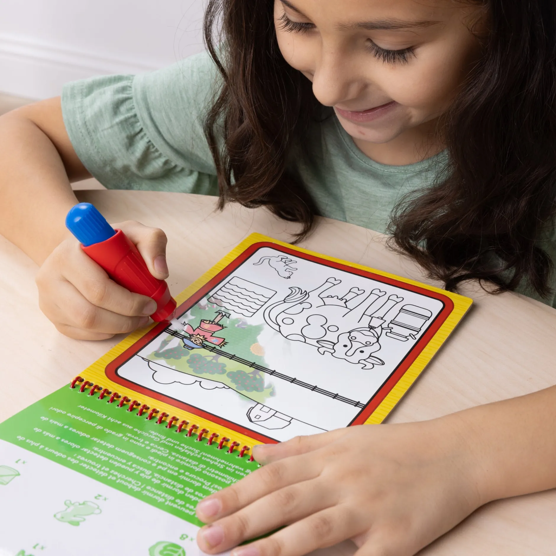 Activity Books>Melissa & Doug On the Go Water WOW! Color Reveal Pad - Farm