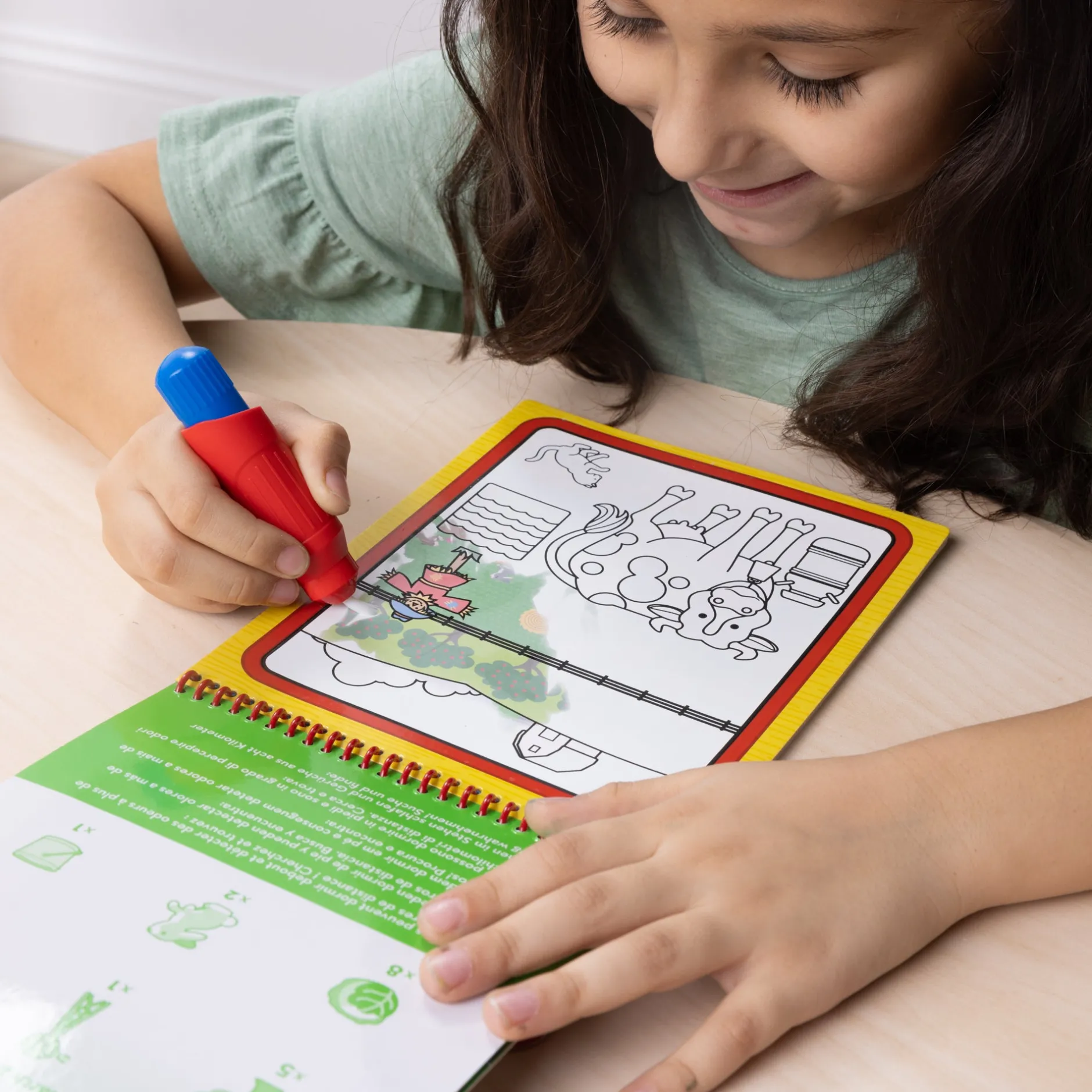 Activity Books>Melissa & Doug On the Go Water WOW! Color Reveal Pad - Farm