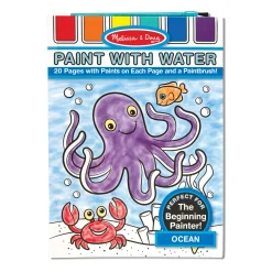 Activity Books>Melissa & Doug Paint With Water Activity Book - Ocean