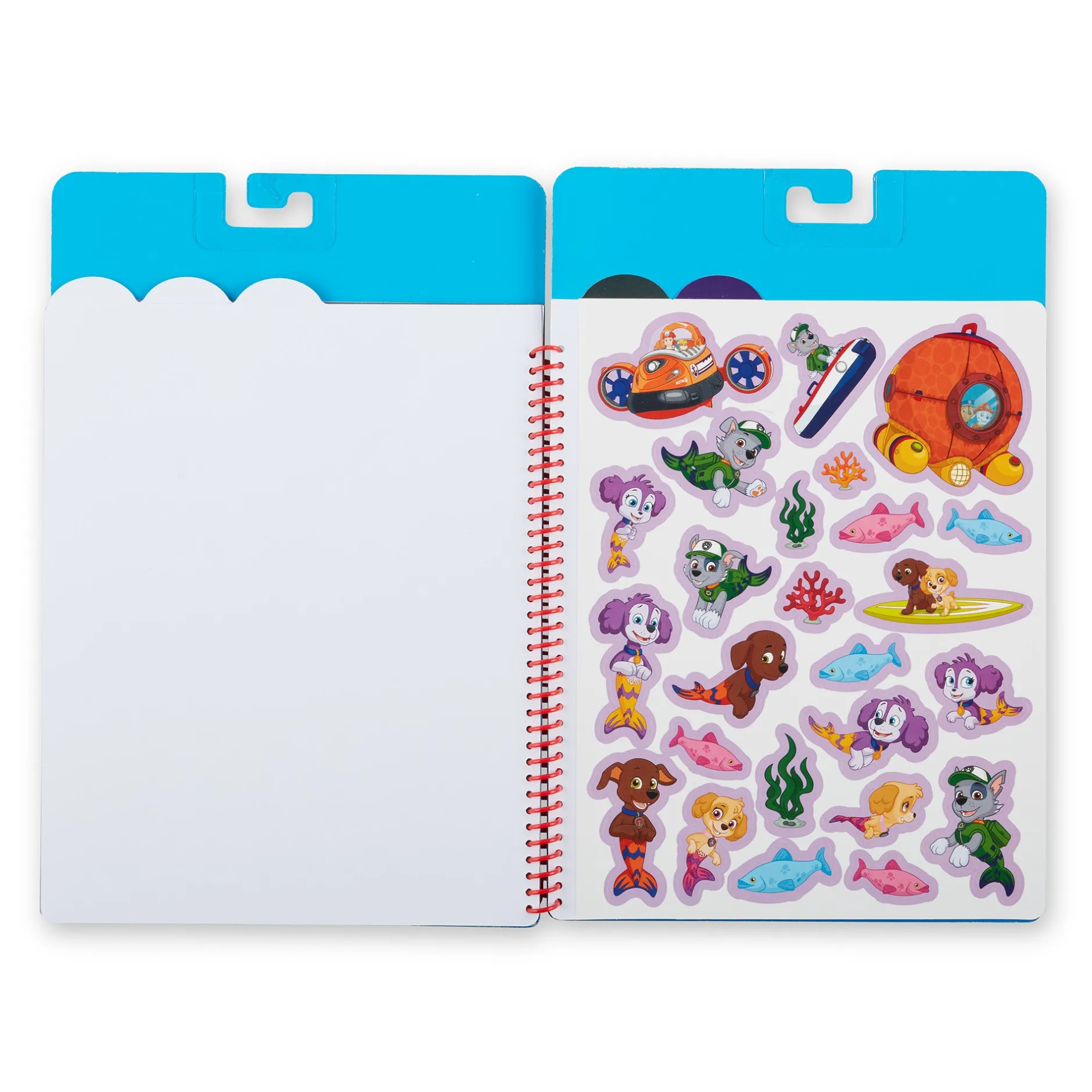 Stickers & Sticker Books>Melissa & Doug PAW Patrol Restickable Stickers Flip-Flap Pad - Classic Missions