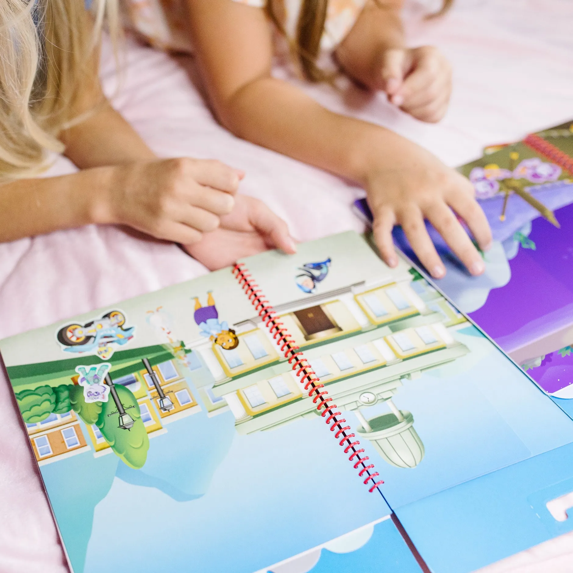 Stickers & Sticker Books>Melissa & Doug PAW Patrol Restickable Stickers Flip-Flap Pad - Classic Missions