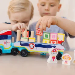 Vehicles & Trains>Melissa & Doug PAW Patrol Wooden ABC Block Truck