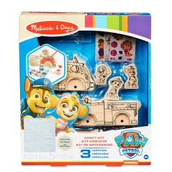 Craft & Stamp Kits>Melissa & Doug PAW Patrol Wooden Craft Kit - Vehicles