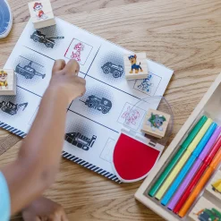 Craft & Stamp Kits>Melissa & Doug PAW Patrol Wooden Stamps Activity Set
