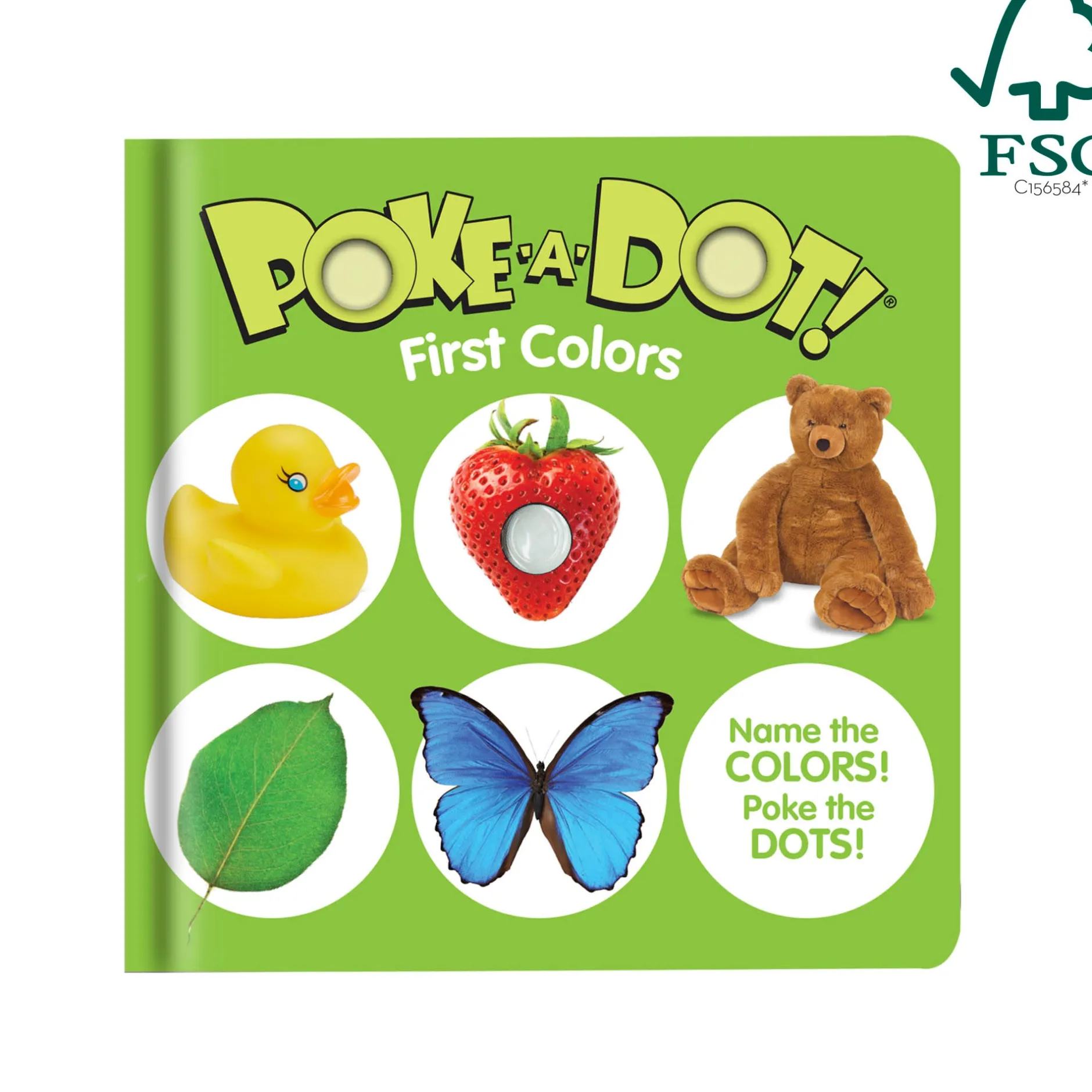 Books>Melissa & Doug Poke-a-Dot: First Colors Board Book