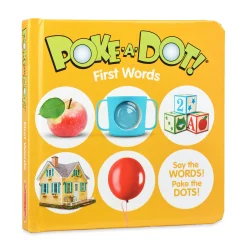 Books>Melissa & Doug Poke-a-Dot: First Words Board Book