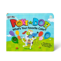 Books>Melissa & Doug Poke-a-Dot: What’s Your Favorite Color? Board Book
