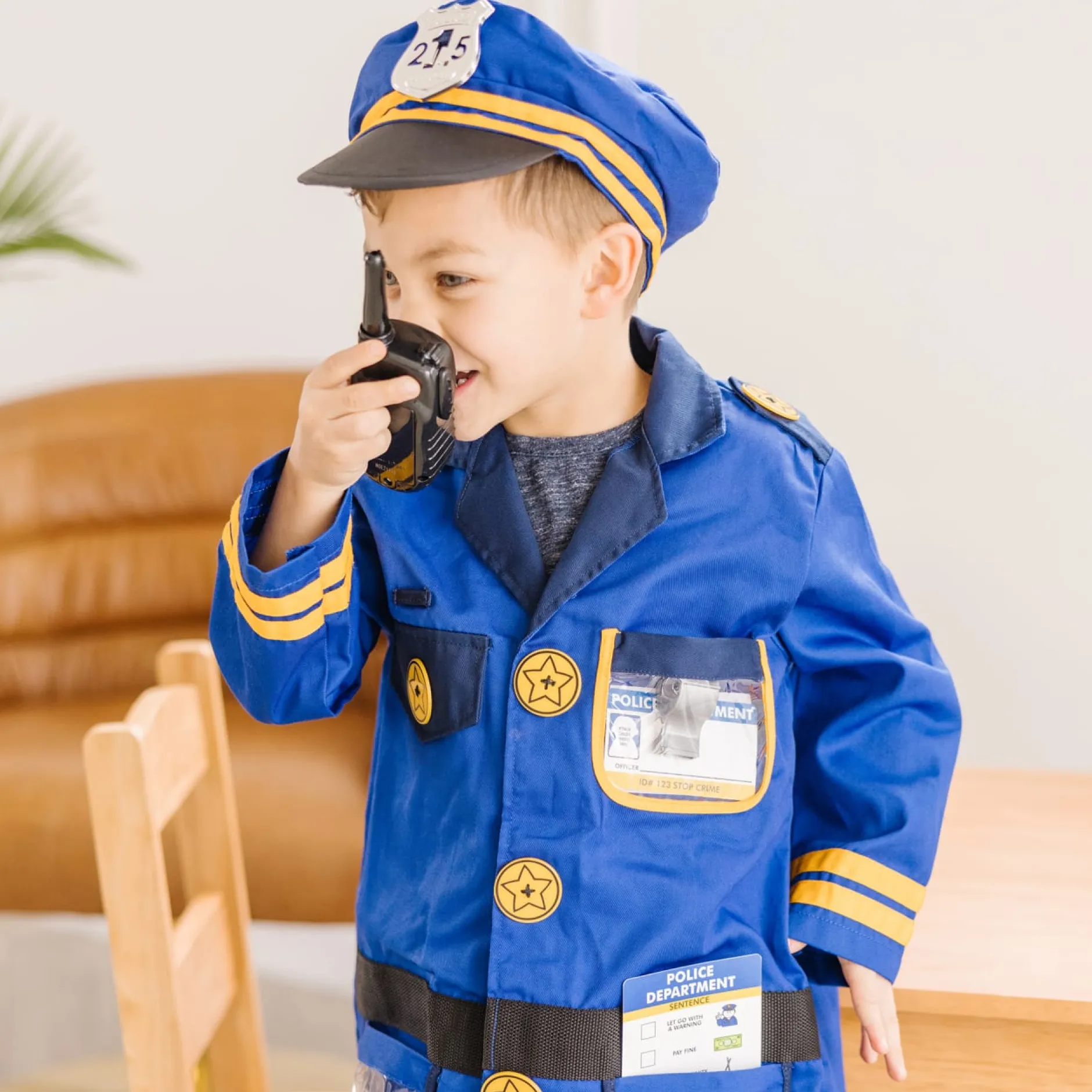 Dress Up>Melissa & Doug Police Officer Role Play Costume Set