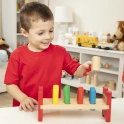 Motor Skills|Colors & Shapes>Melissa & Doug Pound-a-Peg