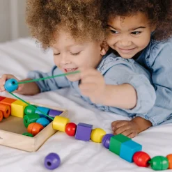 Motor Skills|Colors & Shapes>Melissa & Doug Primary Lacing Beads