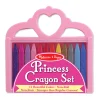 Easels & Art Supplies>Melissa & Doug Princess Crayon Set