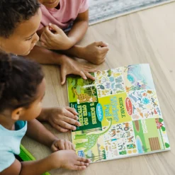 Stickers & Sticker Books>Melissa & Doug Reusable Sticker Pad - Habitats