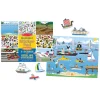 Stickers & Sticker Books>Melissa & Doug Reusable Sticker Pad - Vehicles