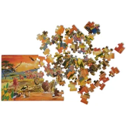 Animals & Nature Puzzles>Melissa & Doug Safari Floor Puzzle - 100 Pieces