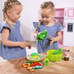 Play Food & Play Sets>Melissa & Doug Salad Spinner Play Set