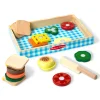 Play Food & Play Sets>Melissa & Doug Sandwich Making Set - Wooden Play Food