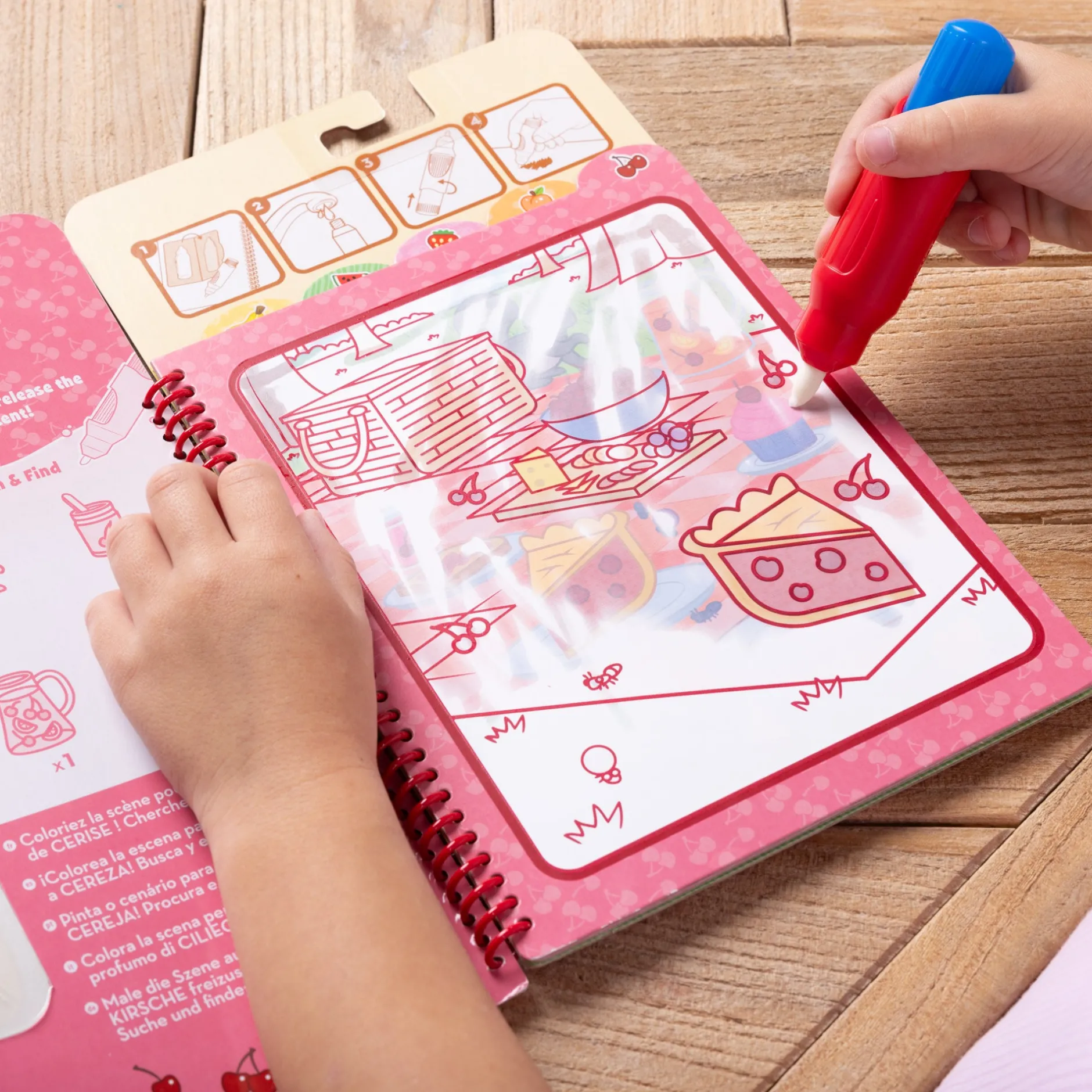 Stickers & Sticker Books|Colors & Shapes>Melissa & Doug Scented Water WOW! Water-Reveal Pad - Fruit