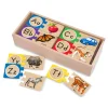 Alphabet & Counting Puzzles>Melissa & Doug Self-Correcting Letter Puzzles
