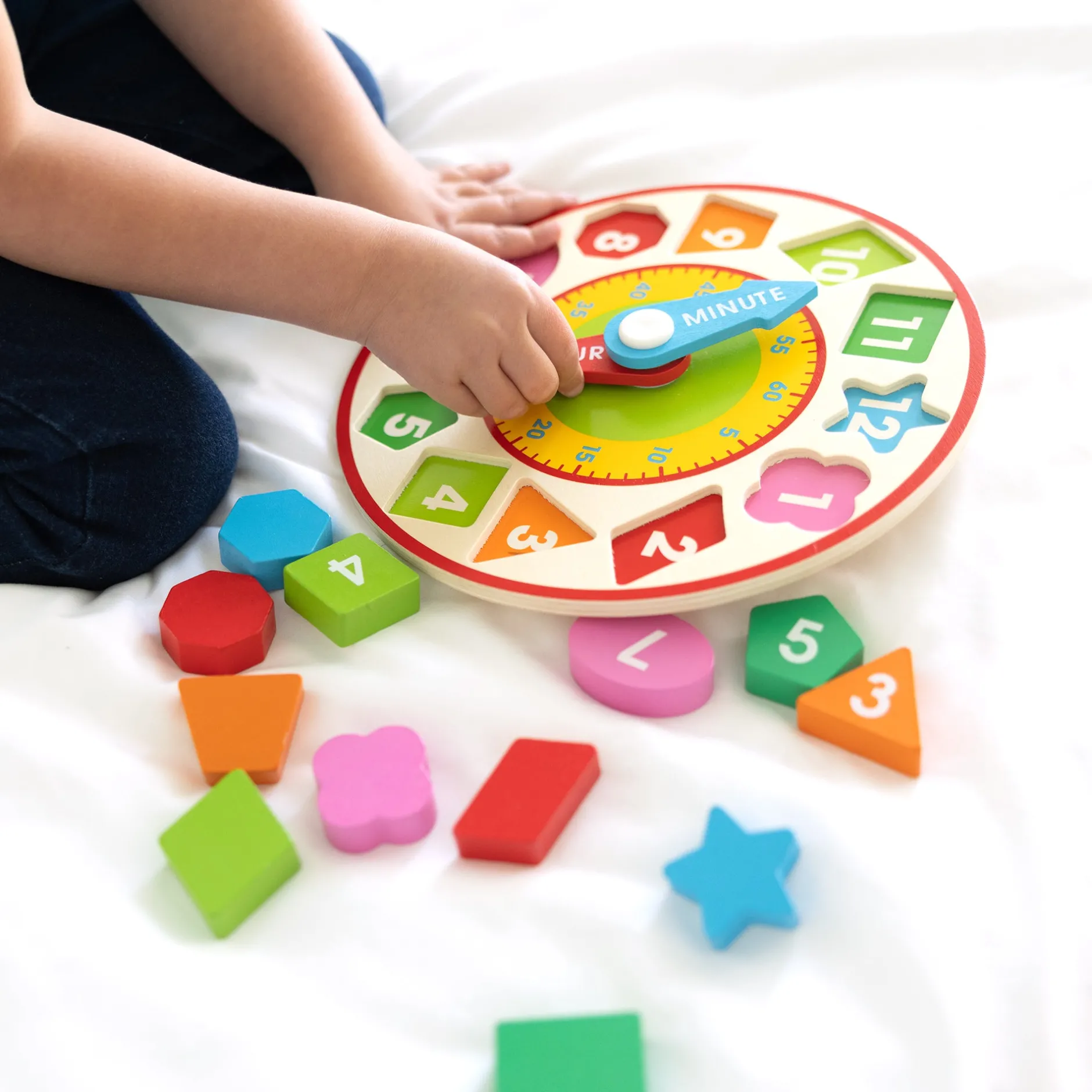 Alphabet & Counting>Melissa & Doug Shape Sorting Clock