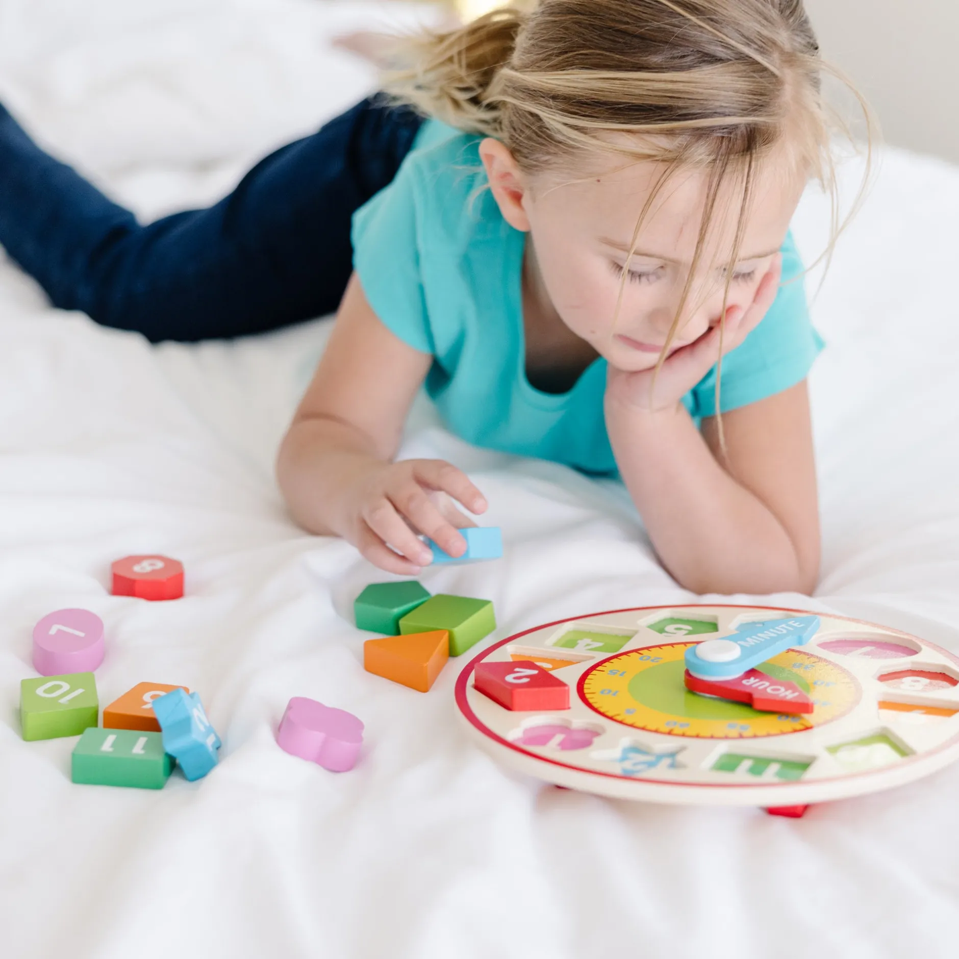 Alphabet & Counting>Melissa & Doug Shape Sorting Clock