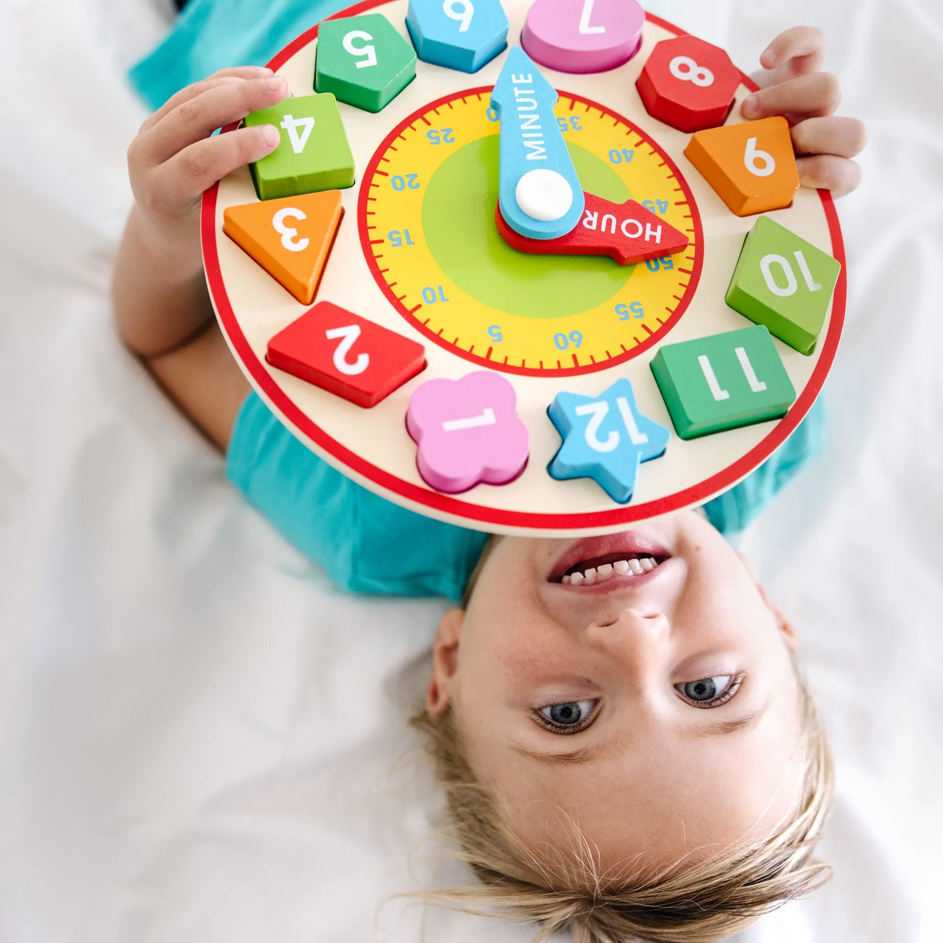 Alphabet & Counting>Melissa & Doug Shape Sorting Clock