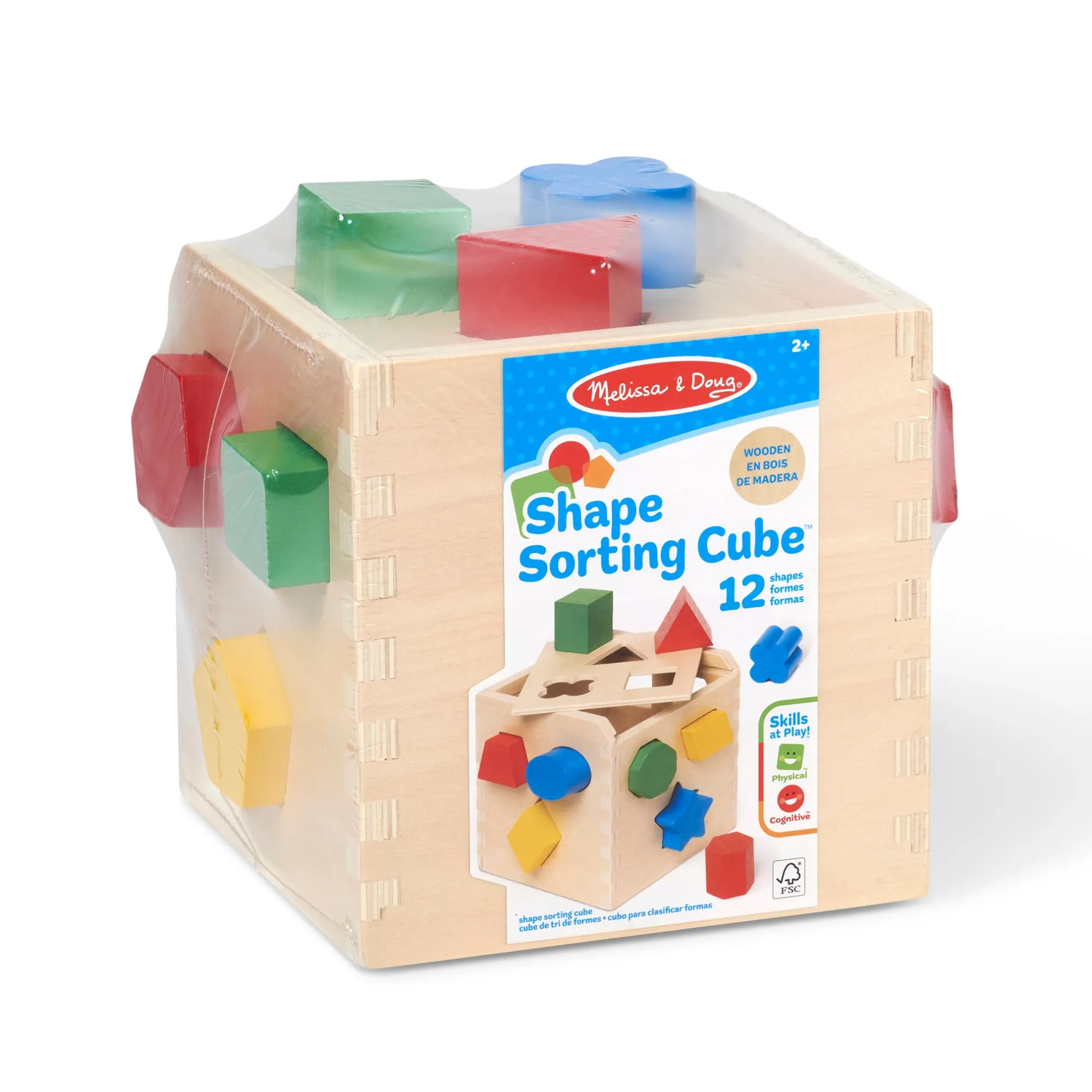 Colors & Shapes>Melissa & Doug Shape-Sorting Cube