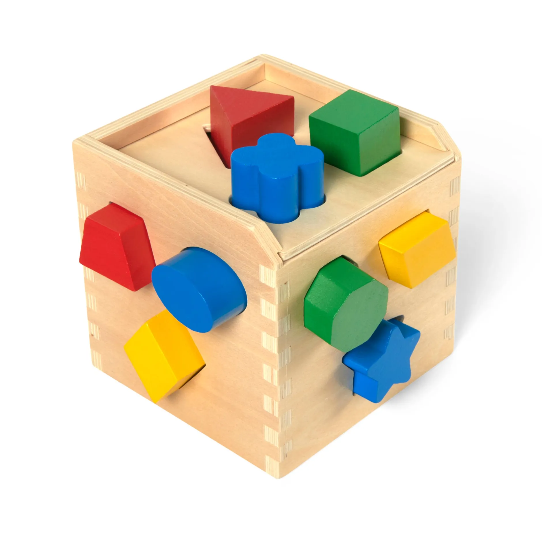 Colors & Shapes>Melissa & Doug Shape-Sorting Cube