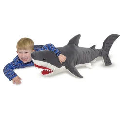 Plush>Melissa & Doug Shark Giant Stuffed Animal