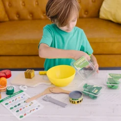Play Food & Play Sets>Melissa & Doug Slice & Toss Salad Set