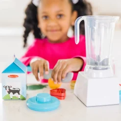 Play Food & Play Sets>Melissa & Doug Smoothie Maker Blender Set