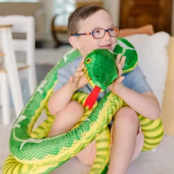 Plush>Melissa & Doug Snake Jumbo Stuffed Animal