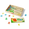 Alphabet & Counting Puzzles>Melissa & Doug Spanish See & Spell Learning Toy