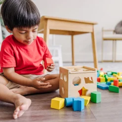 Colors & Shapes>Melissa & Doug Stack, Sort & Pound Wooden Toy Collection