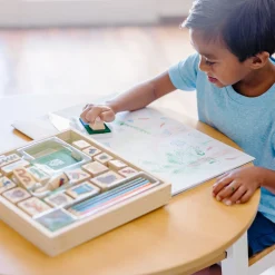 Craft & Stamp Kits>Melissa & Doug Stamp-a-Scene Rain Forest