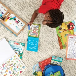 Stickers & Sticker Books>Melissa & Doug Sticker Collection - Dinosaurs, Vehicles, Space, and More