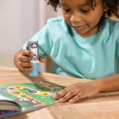 Activity Books>Melissa & Doug Sticker WOW!™ Activity Pad & Sticker Stamper - Cat